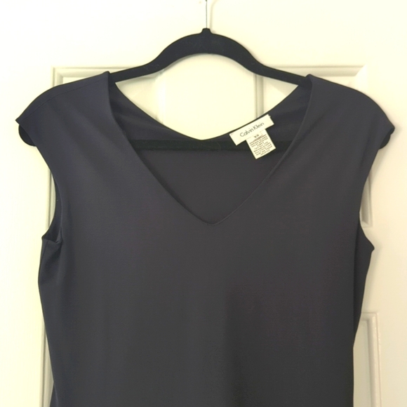 Calvin Klein dress, dark navy blue, size XS - Picture 4 of 10